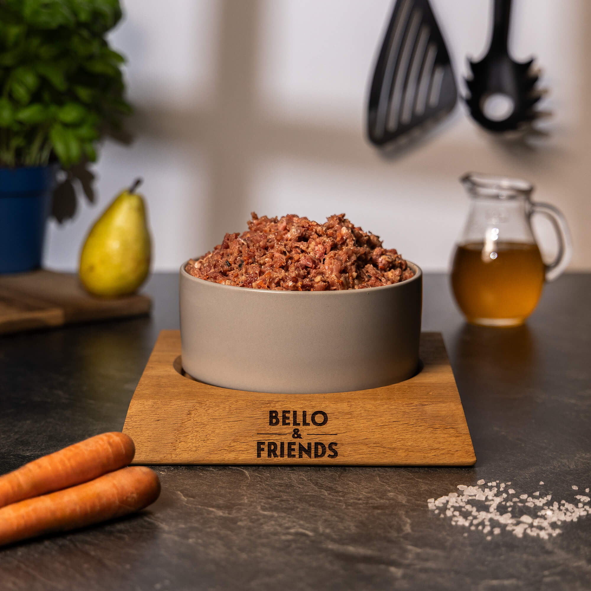 Barf Menü Kaninchen und Pute