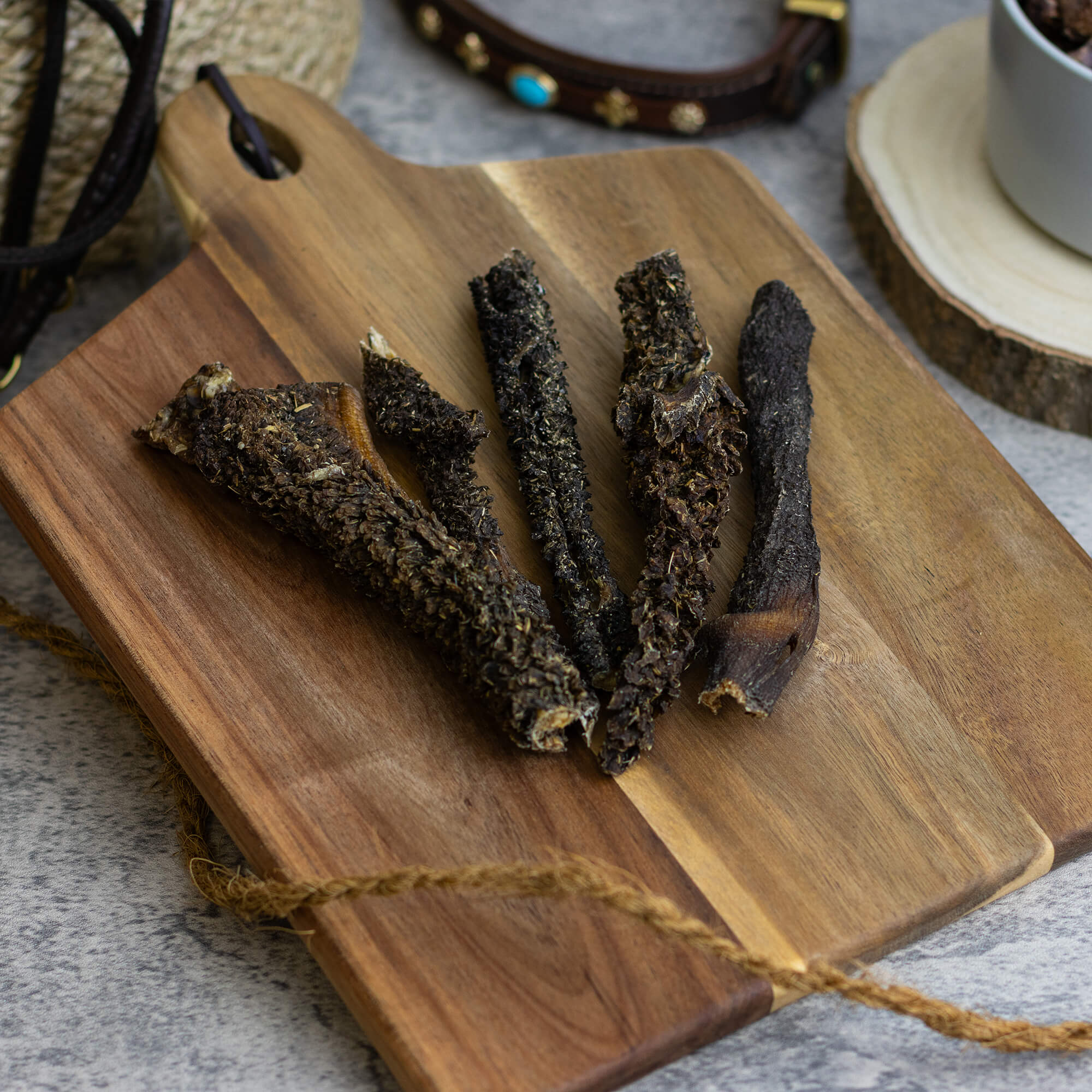 Rinderpansen grün getrocknet