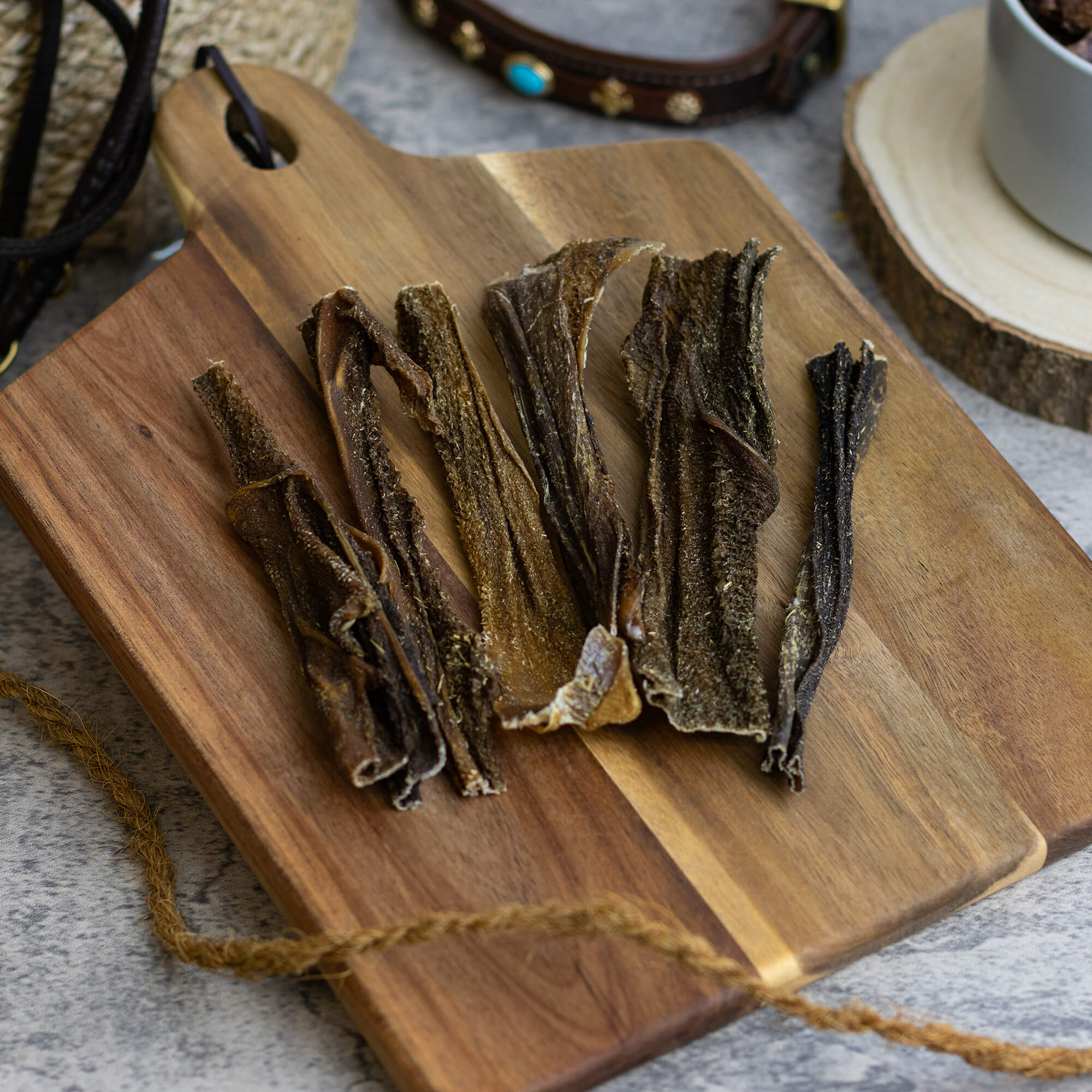 Lammpansen getrocknet